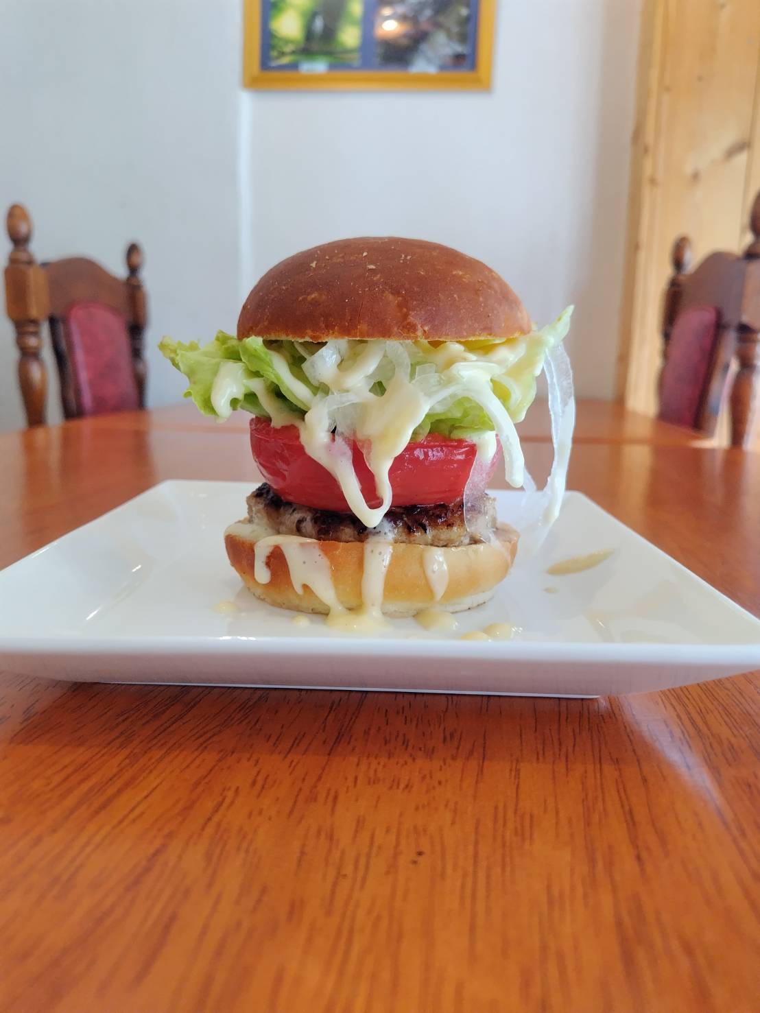 フローズントマトバーガー